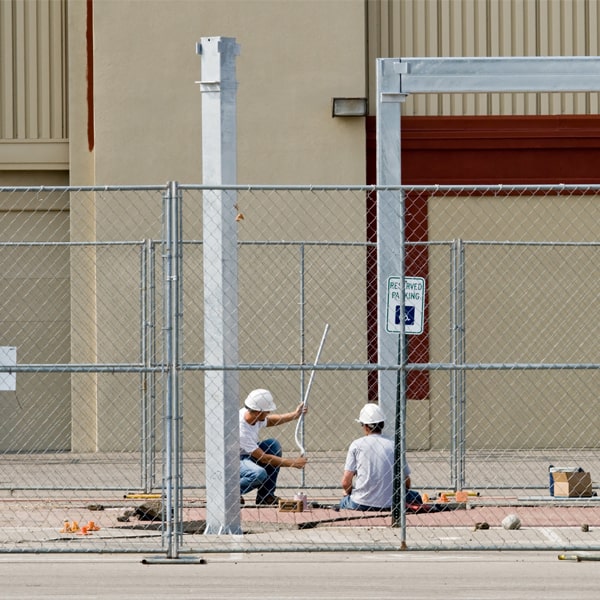 how long can i lease the temporary fence for my building site or event in Orient NY